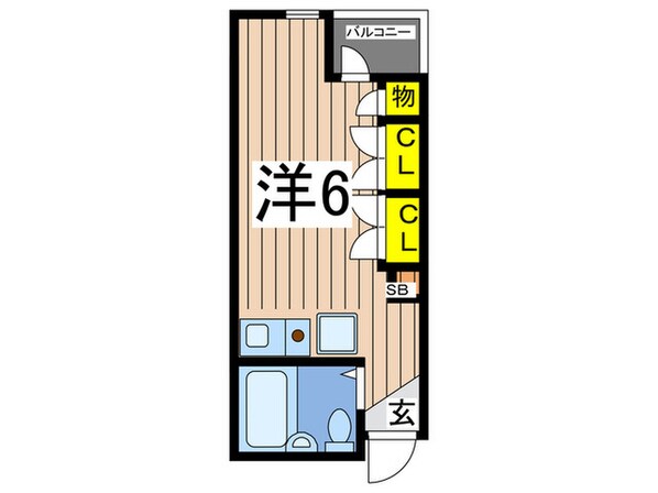 サングレイスの物件間取画像